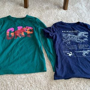 Gap Boys Shirt Dinosaurs Inspired